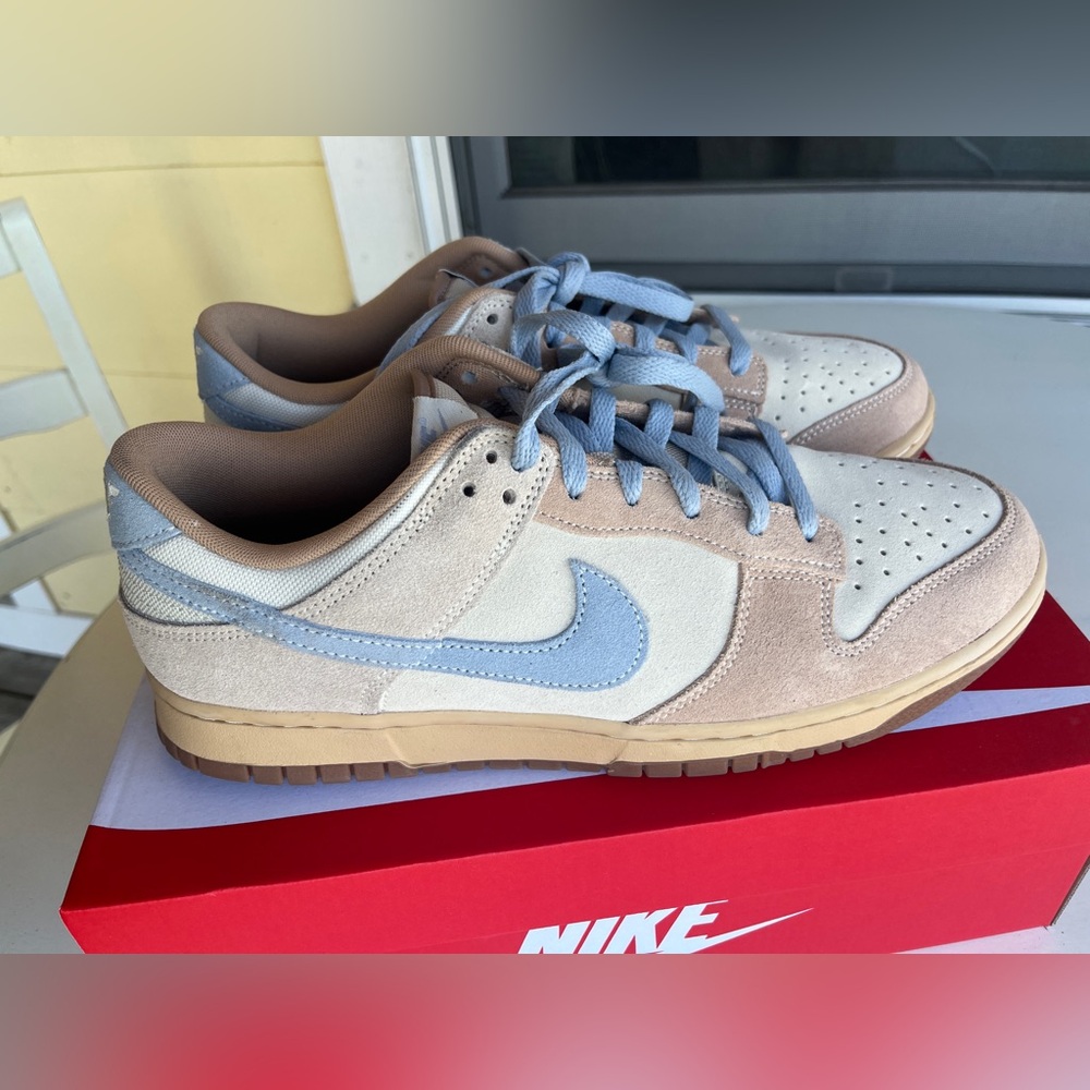Nike Dunk Low coconut milk/light armory blue
